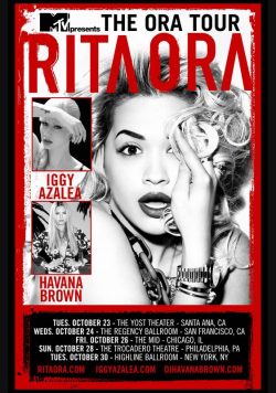 RITA ORA The Ora Tour Poster Print