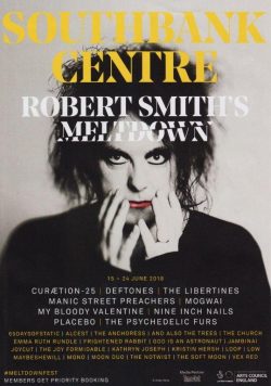 ROBERT SMITH’S MELTDOWN FESTIVAL 2018 Southbank Centre June 2018 Poster Print