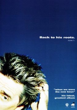 ROD STEWART When We Were The New Boys Poster Print