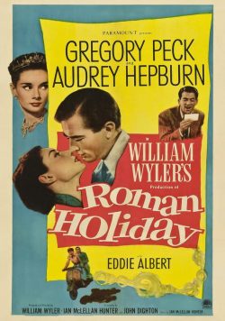 ROMAN HOLIDAY Movie Poster Print