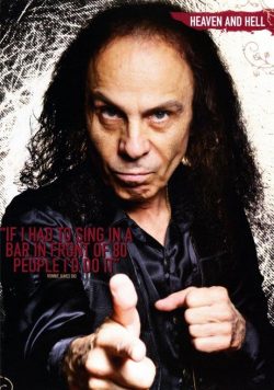 RONNIE JAMES DIO Black Sabbath Poster Print