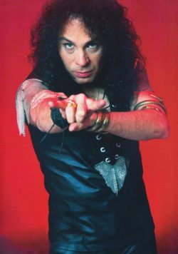 RONNIE JAMES DIO Black Sabbath Poster Print