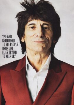 RONNIE WOOD The Rolling Stones