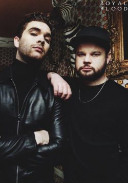 ROYAL BLOOD How Did We Get So Dark? 2017 UK Tour Poster