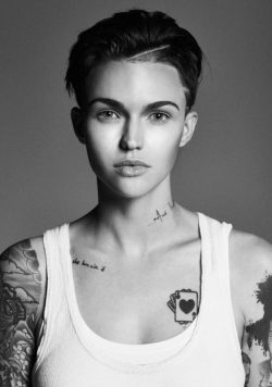 RUBY ROSE DJ Poster Print