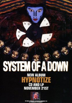 SYSTEM OF A DOWN Hypnotize Poster Print