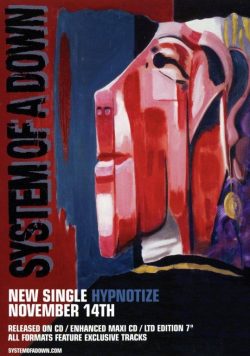 SYSTEM OF A DOWN Hypnotize Poster