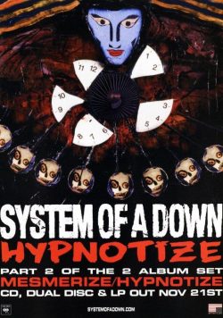 SYSTEM OF A DOWN Hypnotize Poster