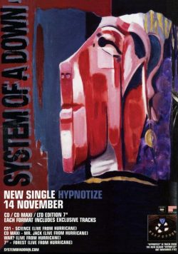 SYSTEM OF A DOWN Hypnotize Poster