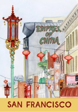 SAN FRANCISCO Vintage Travel Poster Print