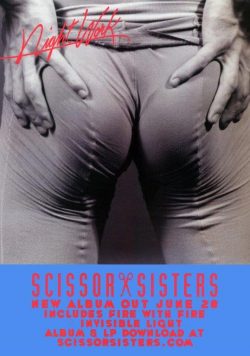 SCISSOR SISTERS Night Work Poster