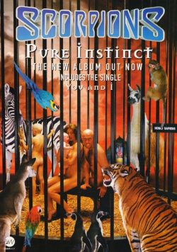 SCORPIONS Pure Instinct Poster Print