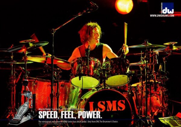 SEAN KINNEY Alice In Chains Poster Print