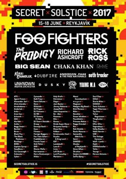 SECRET SOLSTICE FESTIVAL 2017 Poster Print