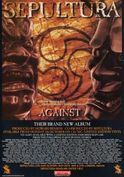 SEPULTURA Against Poster Print