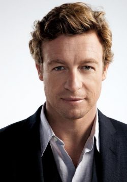 SIMON BAKER Actor Poster Print