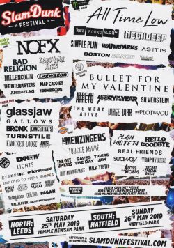 SLAMDUNK Festival May 2019 Poster Print
