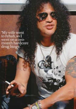 SLASH Guns N? Roses Poster Print
