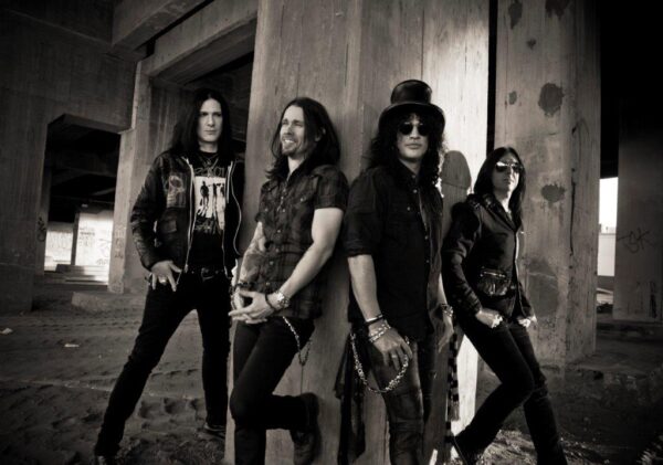 SLASH World on Fire Poster Print