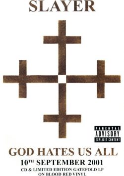 SLAYER God Hates Us All Poster Print