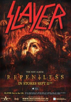 SLAYER Repentless Poster Print