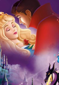 SLEEPING BEAUTY Movie Poster Print