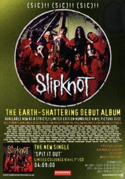 SLIPKNOT Spit It Out Poster Print