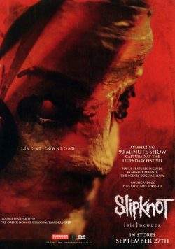 SLIPKNOT Live At Download (sic)nesses Poster Print
