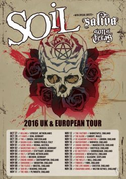 SOIL 2016 UK & European Tour Poster Print