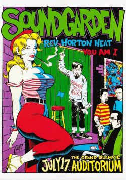 SOUNDGARDEN King Animal Poster Print