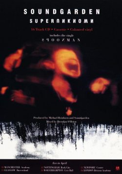 SOUNDGARDEN Superunknown Poster