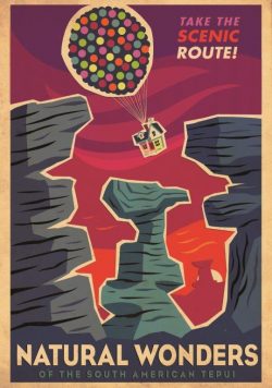 SOUTH AMERICA Vintage Travel Poster Print