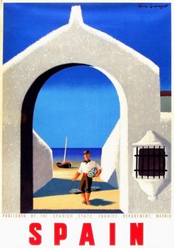SPAIN Vintage Travel Poster Print