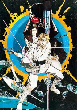 STAR WARS Movie Poster Print
