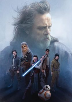 STAR WARS; THE LAST JEDI Movie Poster Print