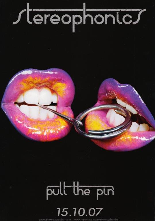 STEREOPHONICS Pull The PIn Poster Print prints4u