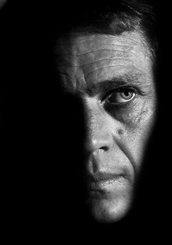 STEVE MCQUEEN Actor Poster Print