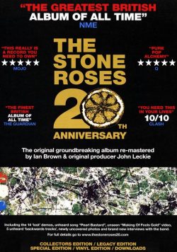 THE STONE ROSES 20th Anniversary Poster