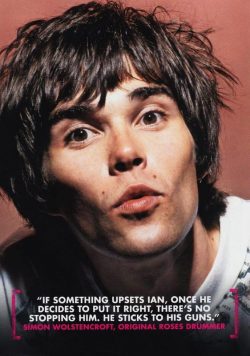 THE STONE ROSES Ian Brown Poster