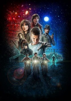 STRANGER THINGS TV Show Poster Print