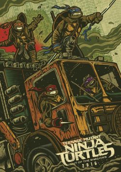 TEENAGE MUTANT NINJA TURTLES Movie Poster Print