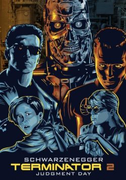 TERMINATOR 2; JUDGEMENT DAY Movie Poster Print