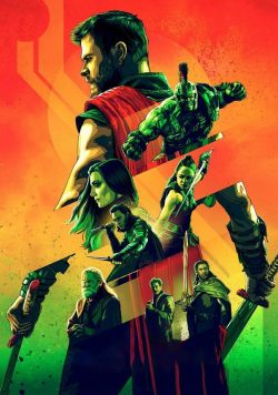 THOR; RAGNAROK Movie Poster Print