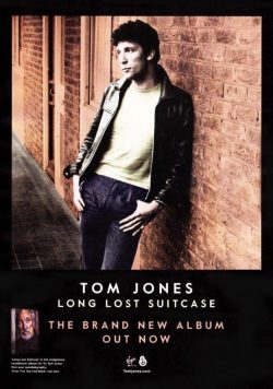 TOM JONES Long Lost Suitcase Poster Print