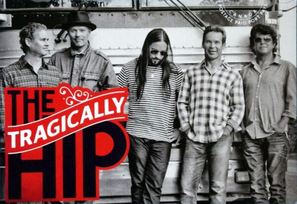 TRAGICALLY HIP Man Machine Poem Tour Poster Print