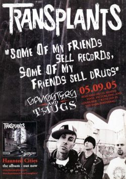 TRANSPLANTS Gangsters & Thugs Poster Print