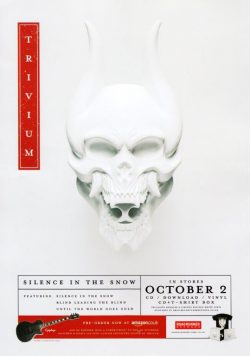 TRIVIUM Silence In The Snow Poster Print