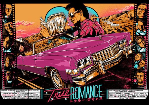 TRUE ROMANCE Movie Poster