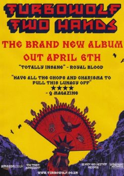 TURBOWOLF Two Hands Poster Print