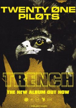 TWENTY ONE PILOTS  Trench UK 2019 The Bandito Tour Poster Print